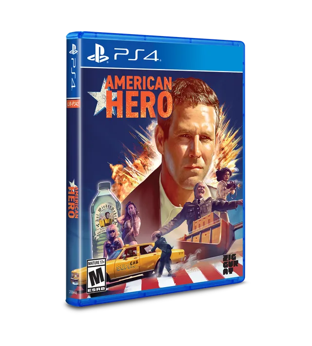 limited-run-465-american-hero-ps4-spiel-standard-edition image 1
