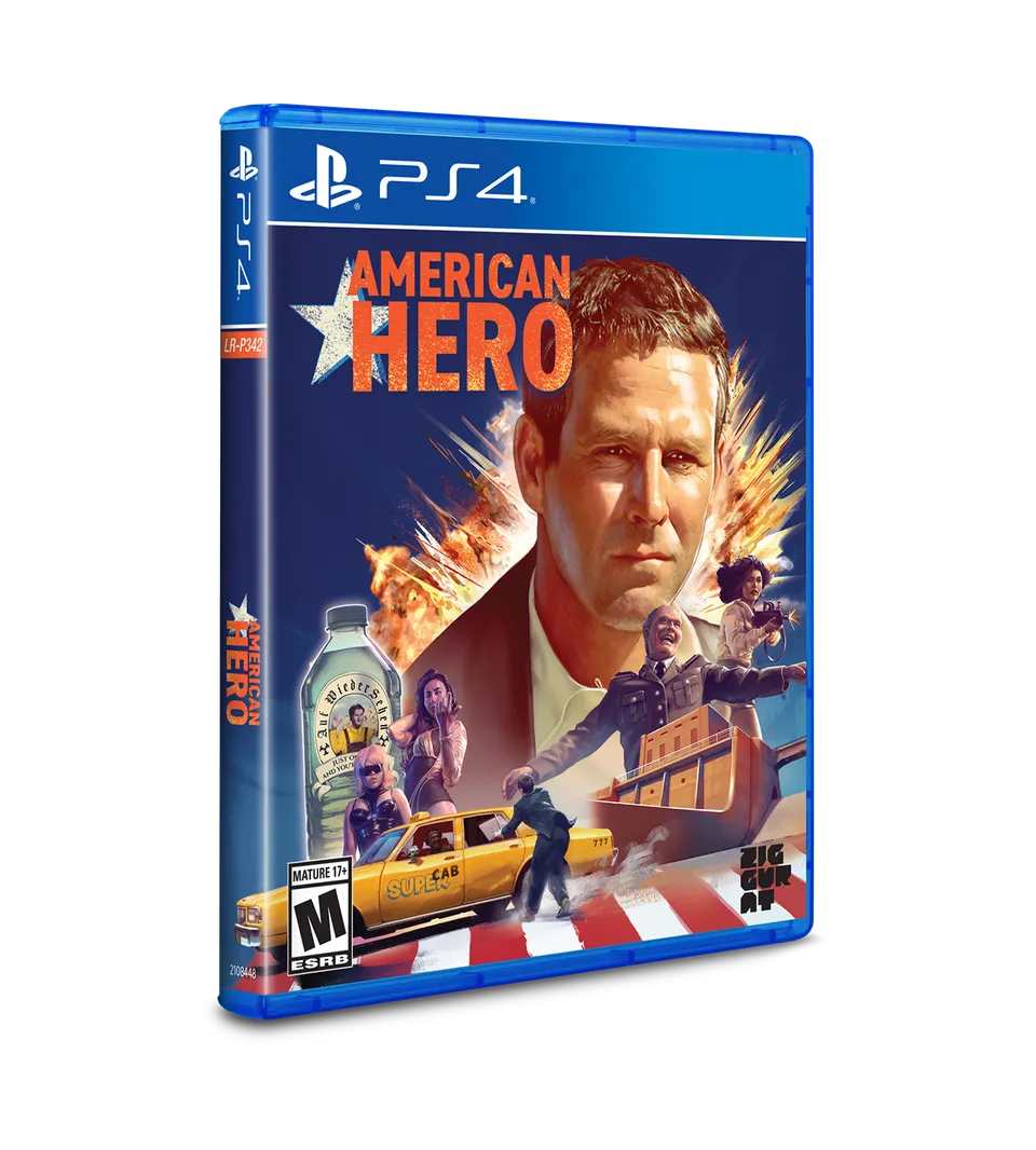 limited-run-465-american-hero-ps4-spiel-standard-edition image 1