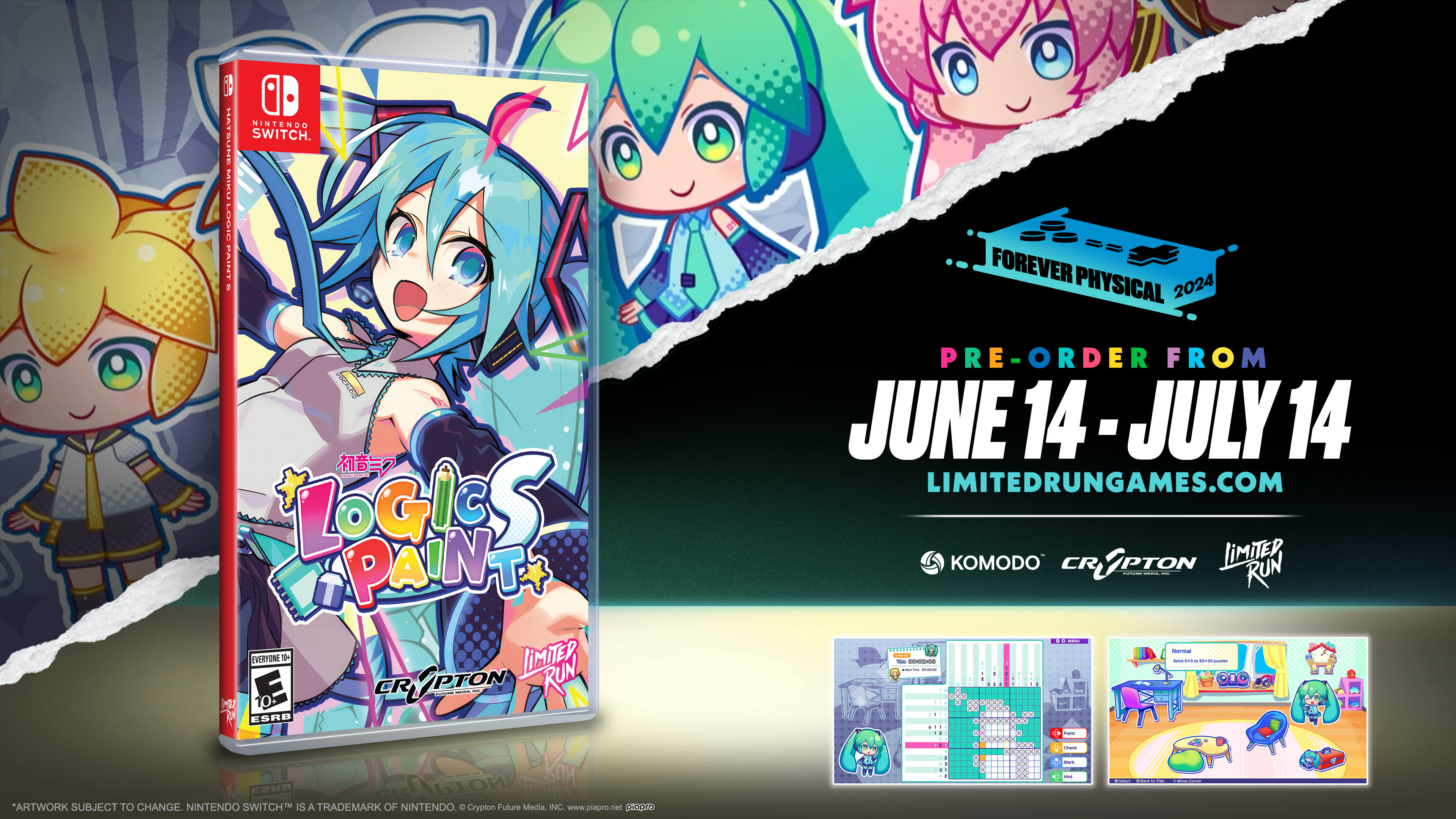 limited-run-games-hatsune-miku-logic-paint-s-switch-spiel-standard image 3