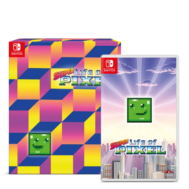 strictly-limited-games-super-life-of-pixel-switch-spiel-special-edition image 1
