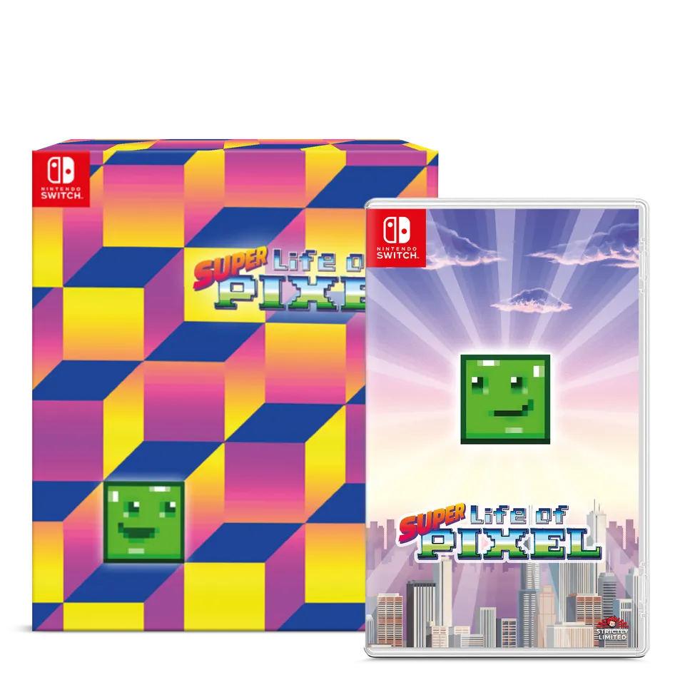 strictly-limited-games-super-life-of-pixel-switch-spiel-special-edition image 1