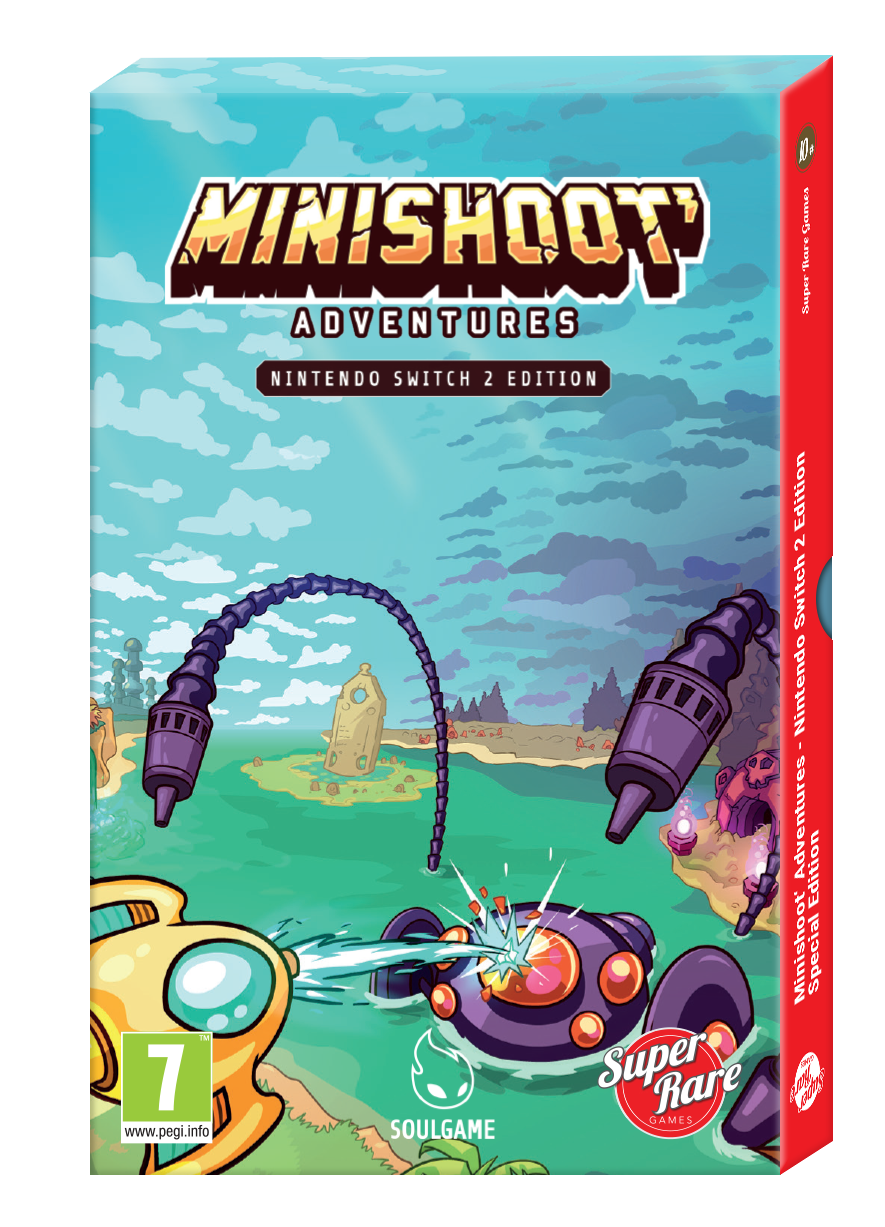 super-rare-games-se-01-minishoot-adventures-switch-2-spiel-special-edition image 2