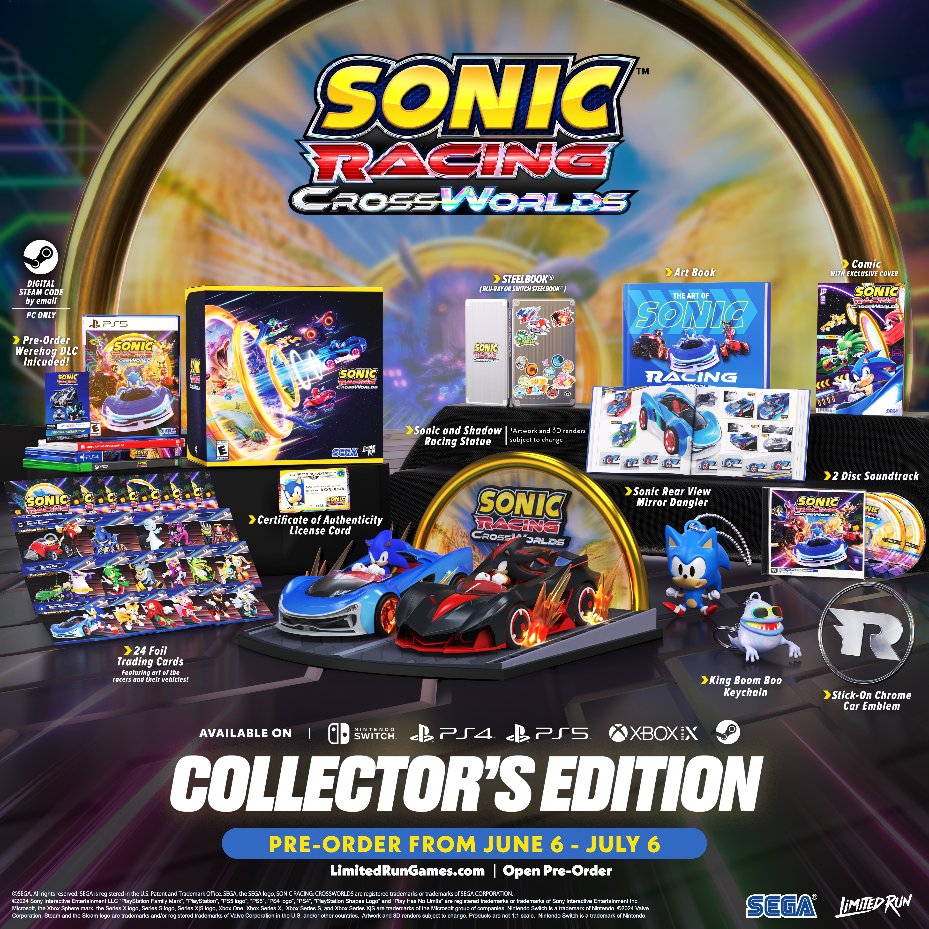 limited-run-sonic-racing-crossworlds-collectors-edition-switch-rennspiel image 2