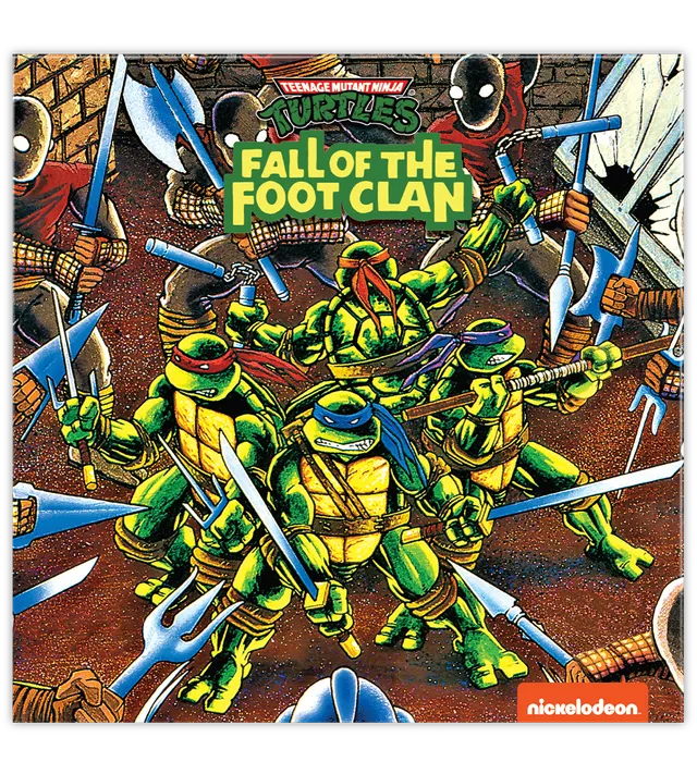tmnt-fall-of-the-foot-clan-vinyl-lp-green-ooze-edition image 1