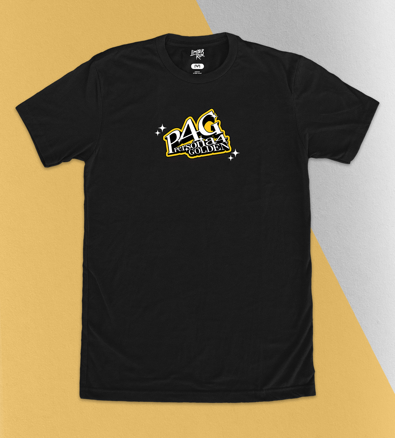limited-run-games-persona-4-golden-logo-t-shirt-gr-e-l image 2