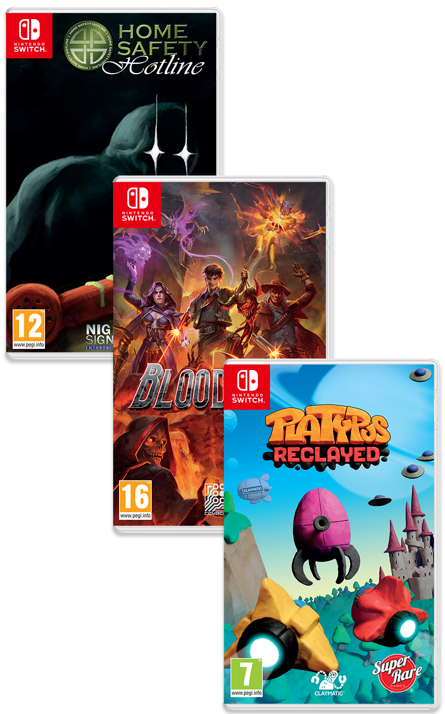 super-rare-games-pb-47-home-safety-bundle-switch-3-spiele image 1