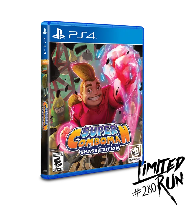 limited-run-280-super-comboman-ps4-spiel-smash-edition-disc image 1