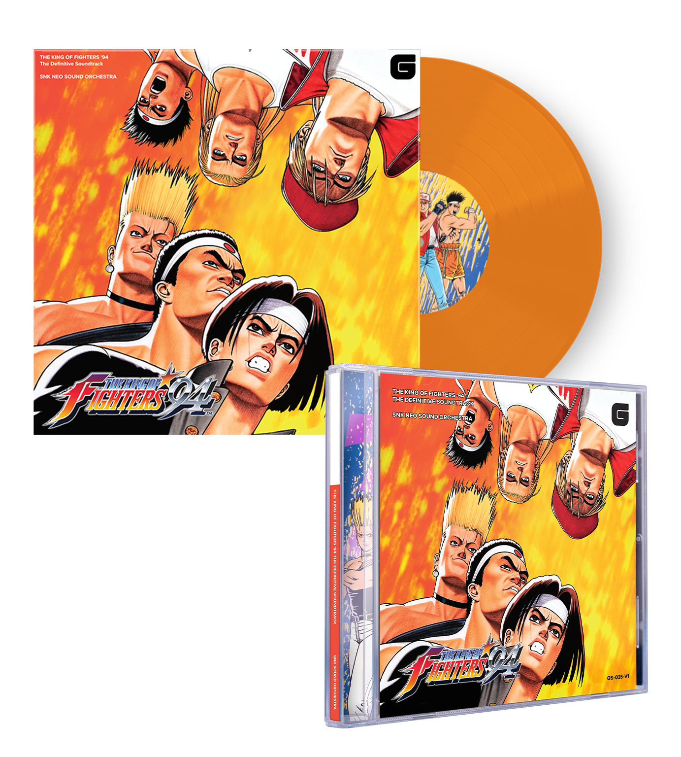 limited-run-the-king-of-fighters-94-soundtrack-vinyl-schallplatte image 1