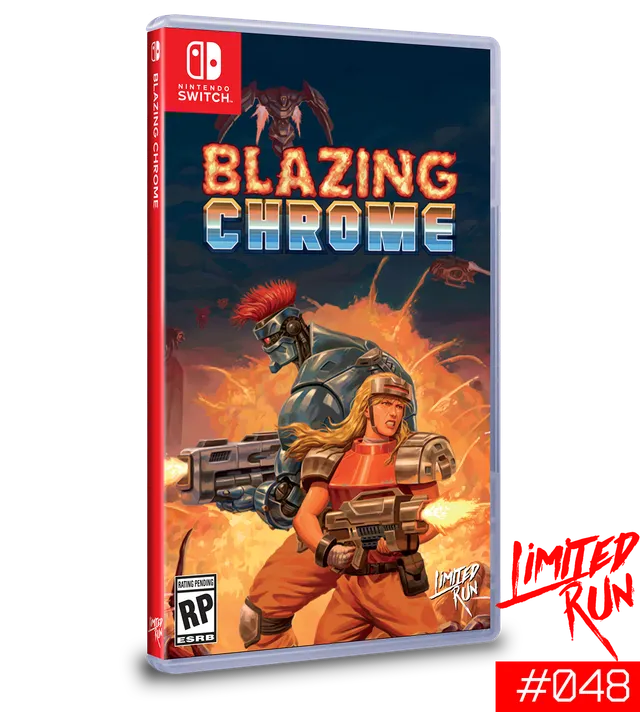 limited-run-blazing-chrome-48-switch-spiel-modul-run-and-gun image 1