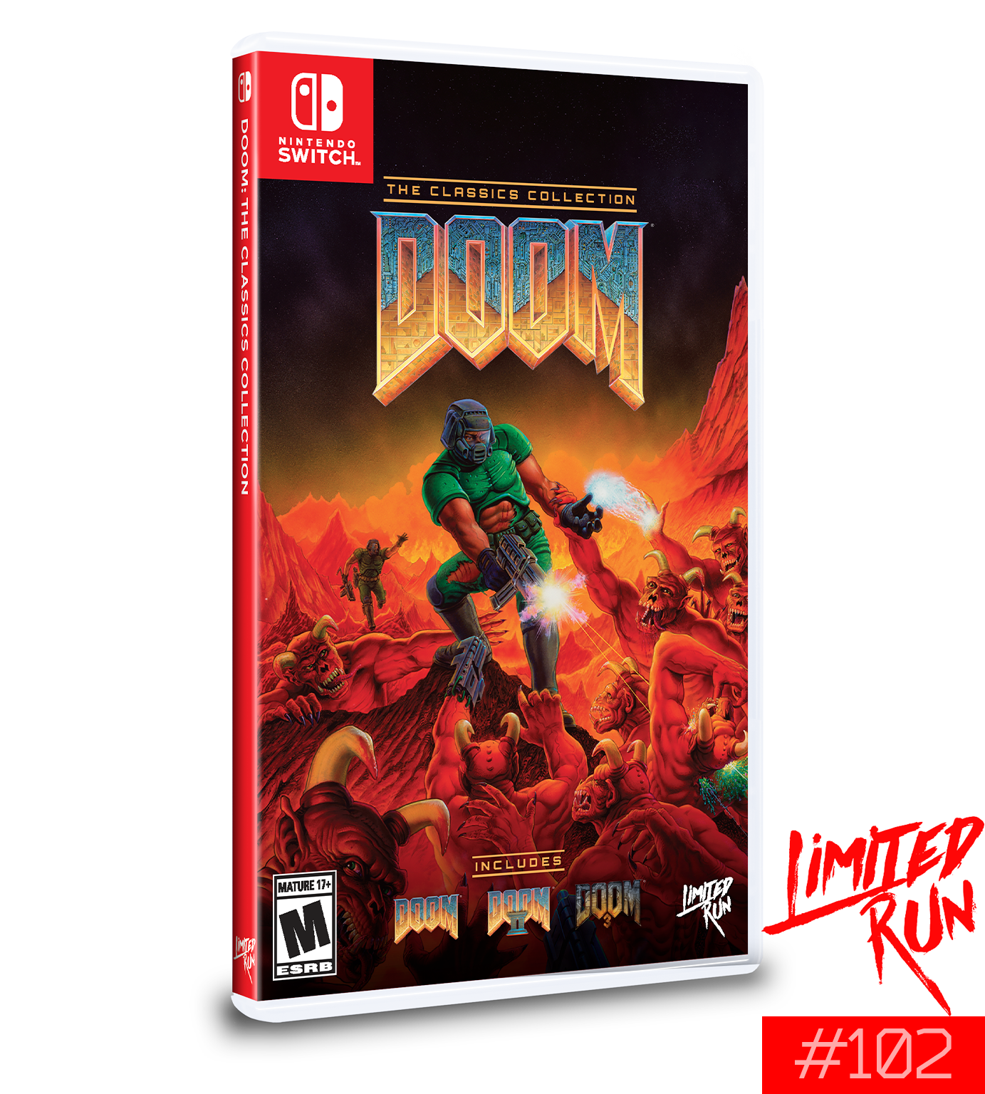 switch-limited-run-102-doom-classics-collection-switch-spiel image 1