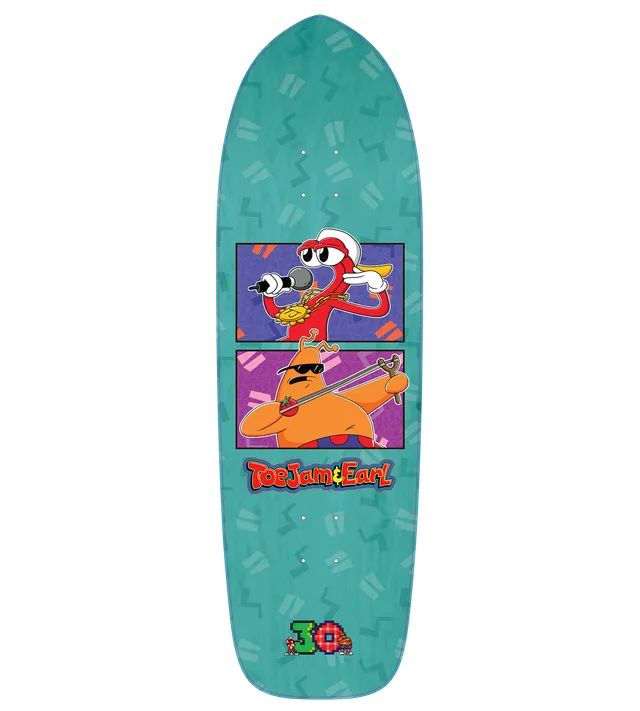 limited-run-toejam-earl-30th-anniversary-skateboard-deck-ahorn image 1