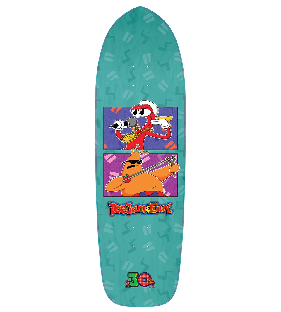 limited-run-toejam-earl-30th-anniversary-skateboard-deck-ahorn image 1