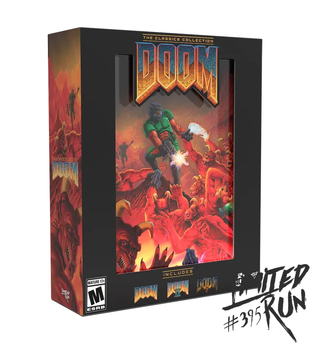 limited-run-395-doom-classics-collection-ps4-shooter-collectors image 1