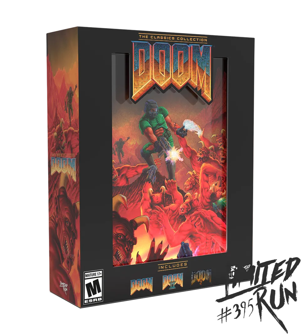 limited-run-395-doom-classics-collection-ps4-shooter-collectors image 1