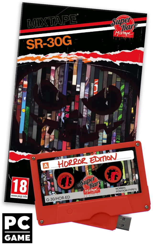 super-rare-games-mixtape-horror-edition-sammler-kassette image 1
