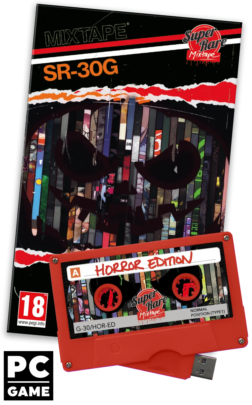 super-rare-games-mixtape-horror-edition-sammler-kassette image 1