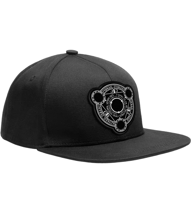 phantasy-star-online-snapback-hat-cap-schwarz-verstellbar-retro-merch image 1
