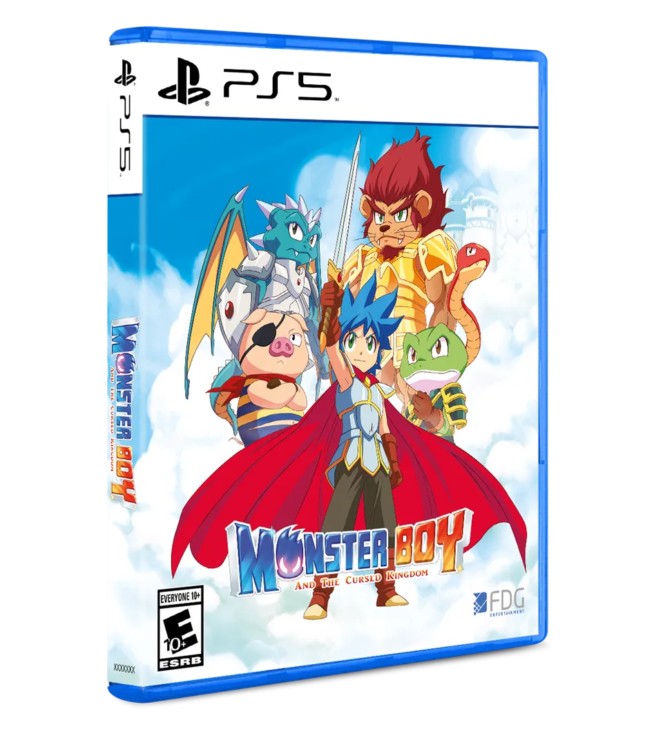 limited-run-monster-boy-cursed-kingdom-ps5-spiel-disc-adventure image 1
