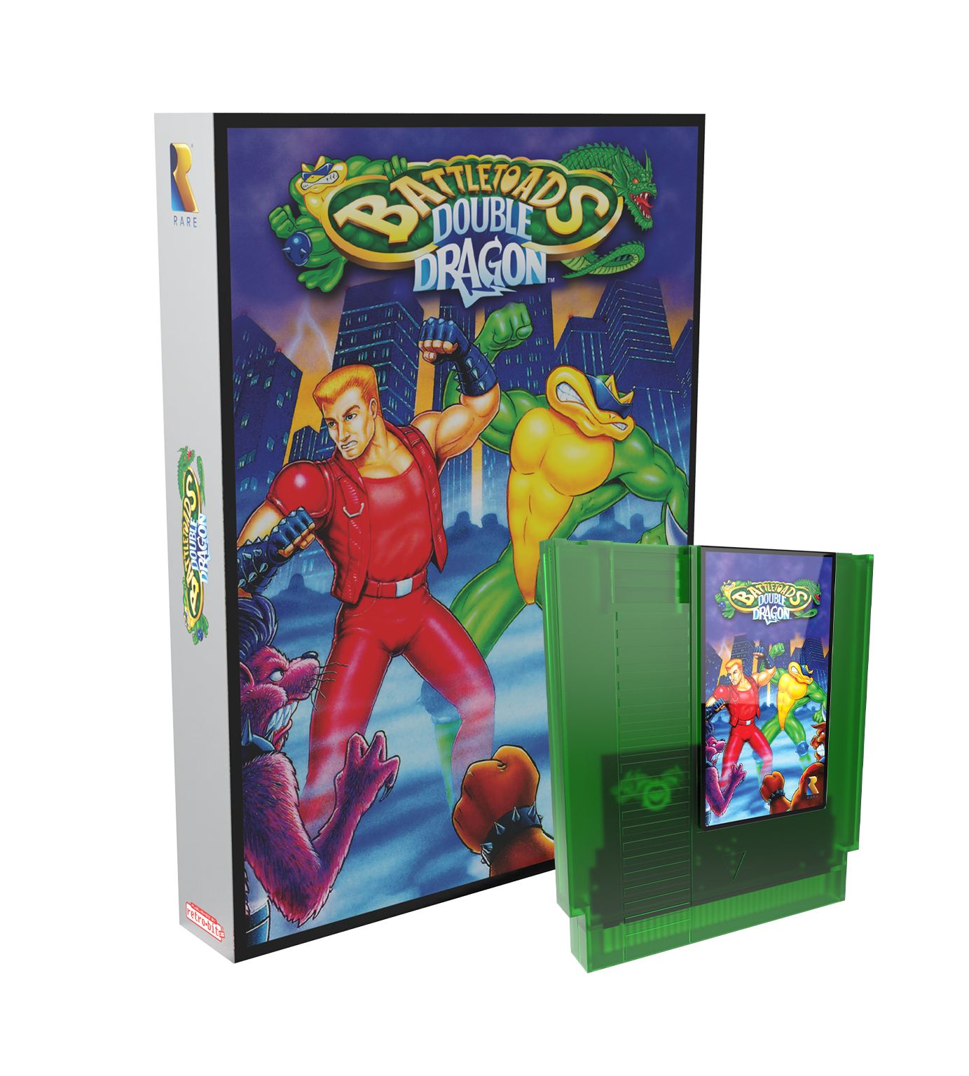 limited-run-battletoads-double-dragon-nes-spiel-cartridge image 1