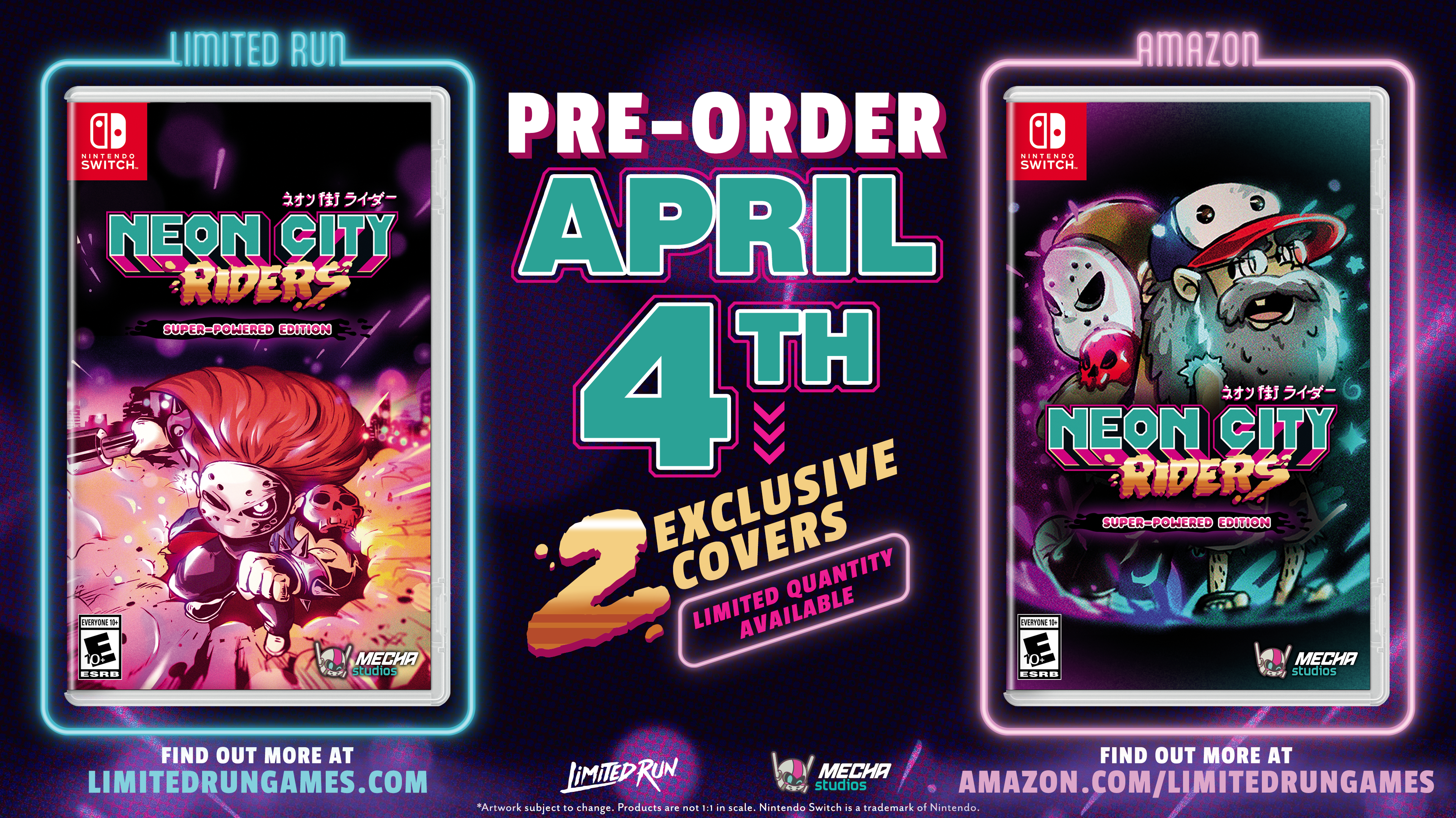 limited-run-neon-city-riders-switch-spiel-standard-edition image 3