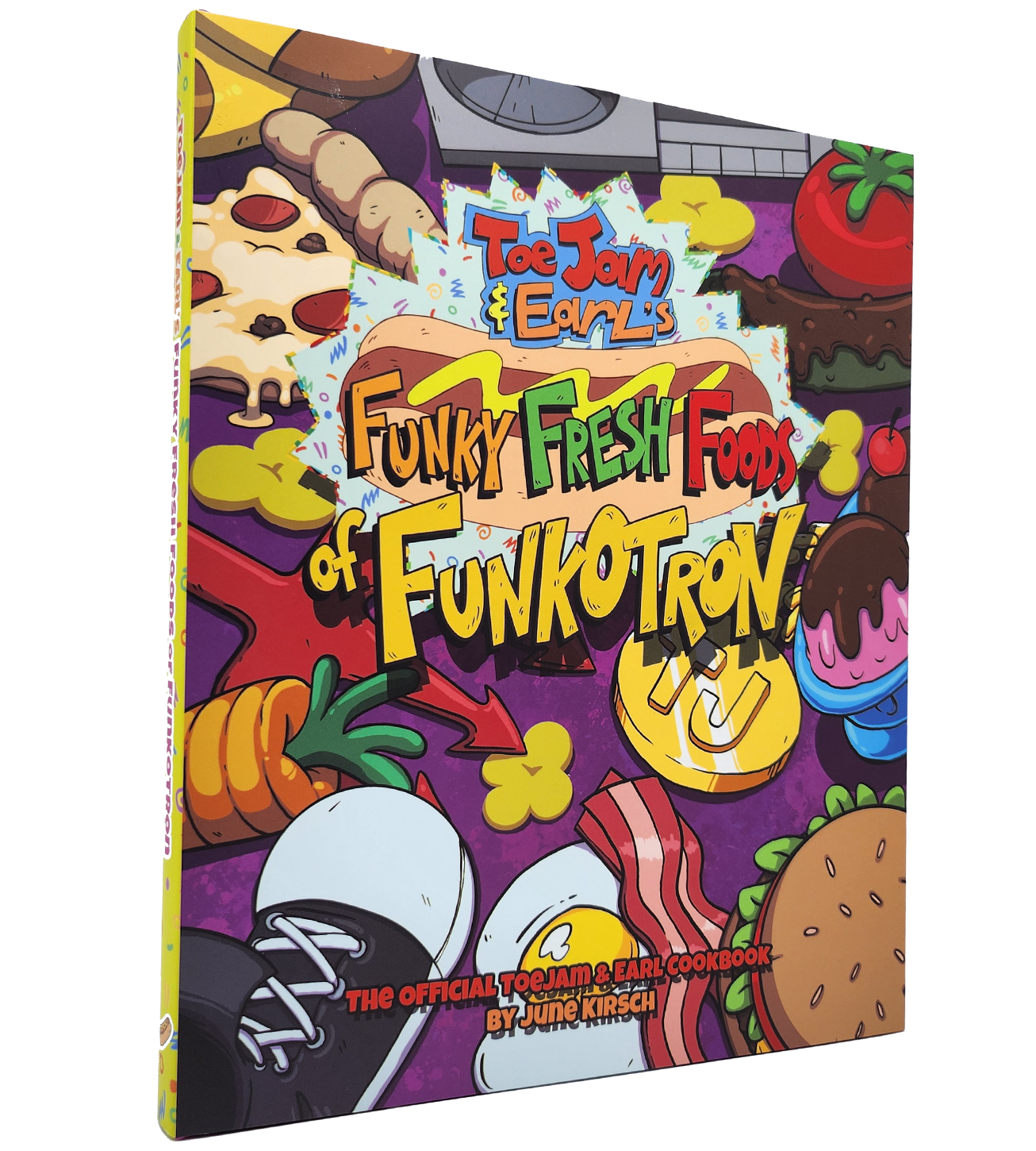 limited-run-toejam-earl-funkotron-kochbuch-hardcover-rezepte image 1