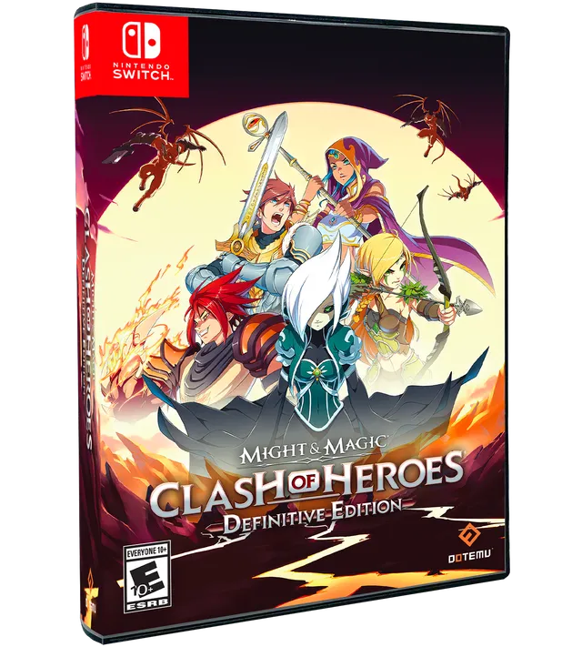 limited-run-might-magic-clash-of-heroes-switch-spiel-deluxe-puzzle image 1