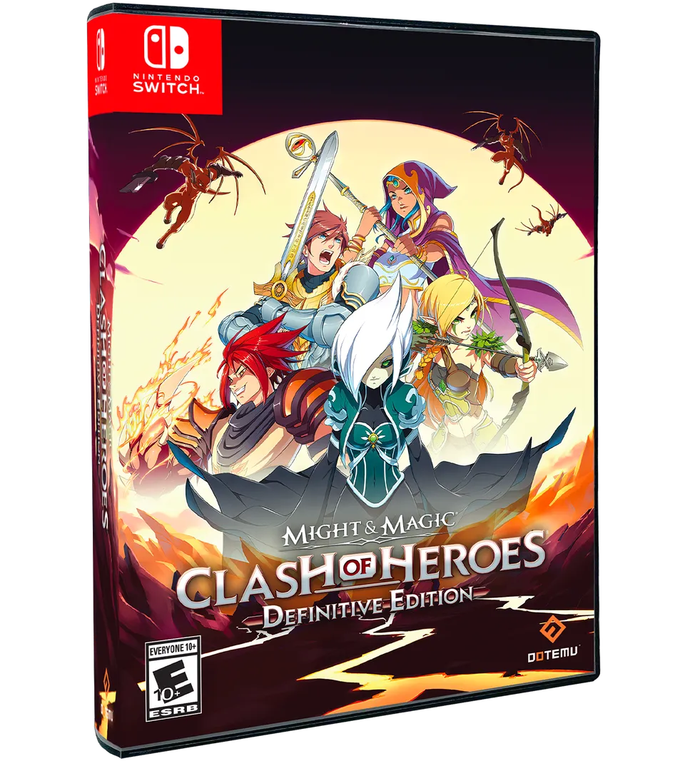 limited-run-might-magic-clash-of-heroes-switch-spiel-deluxe-puzzle image 1