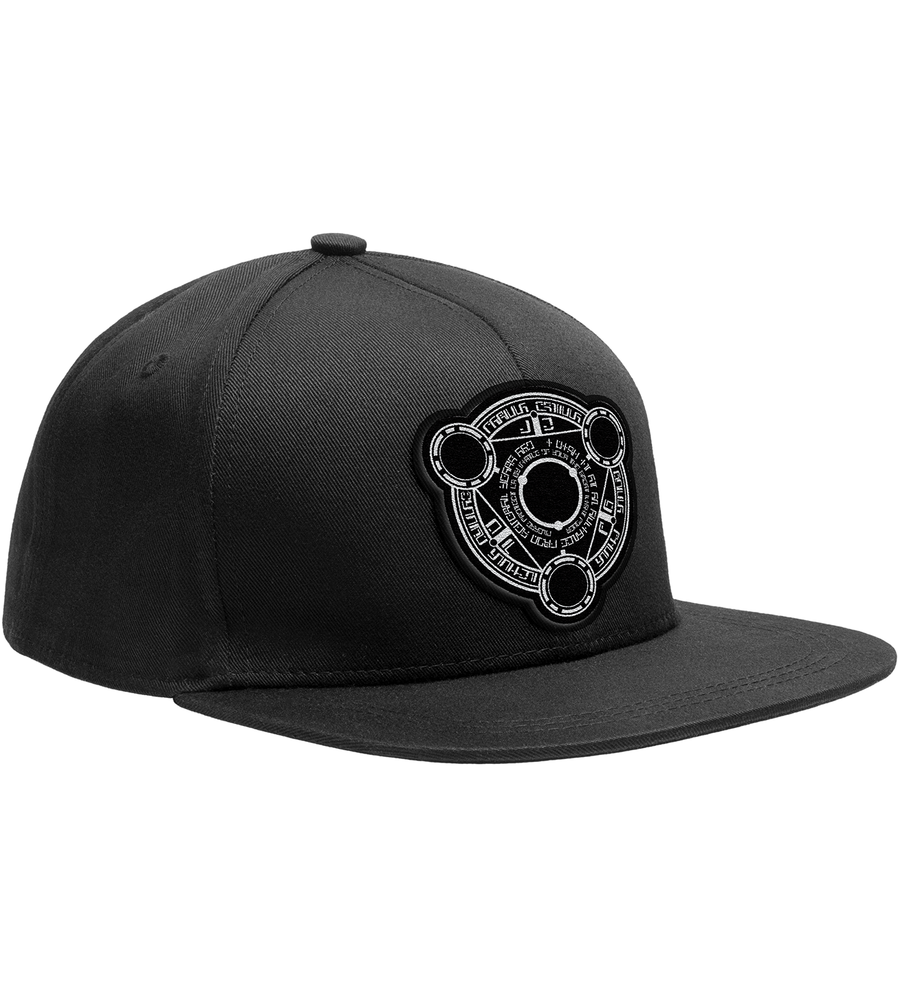 phantasy-star-online-snapback-hat-cap-schwarz-verstellbar-retro-merch image 1