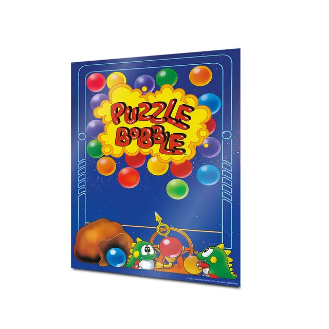 strictly-limited-games-art-card-puzzle-bobble-everybubble-2-alu-druck image 1