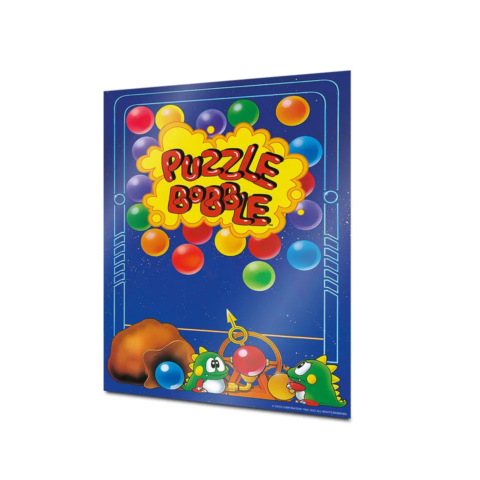 strictly-limited-games-art-card-puzzle-bobble-everybubble-2-alu-druck image 1