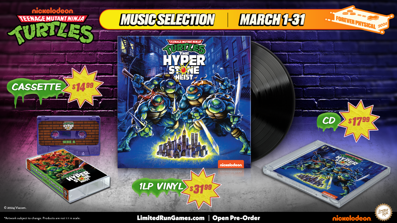 limited-run-tmnt-hyperstone-heist-kassette-soundtrack-tape image 3