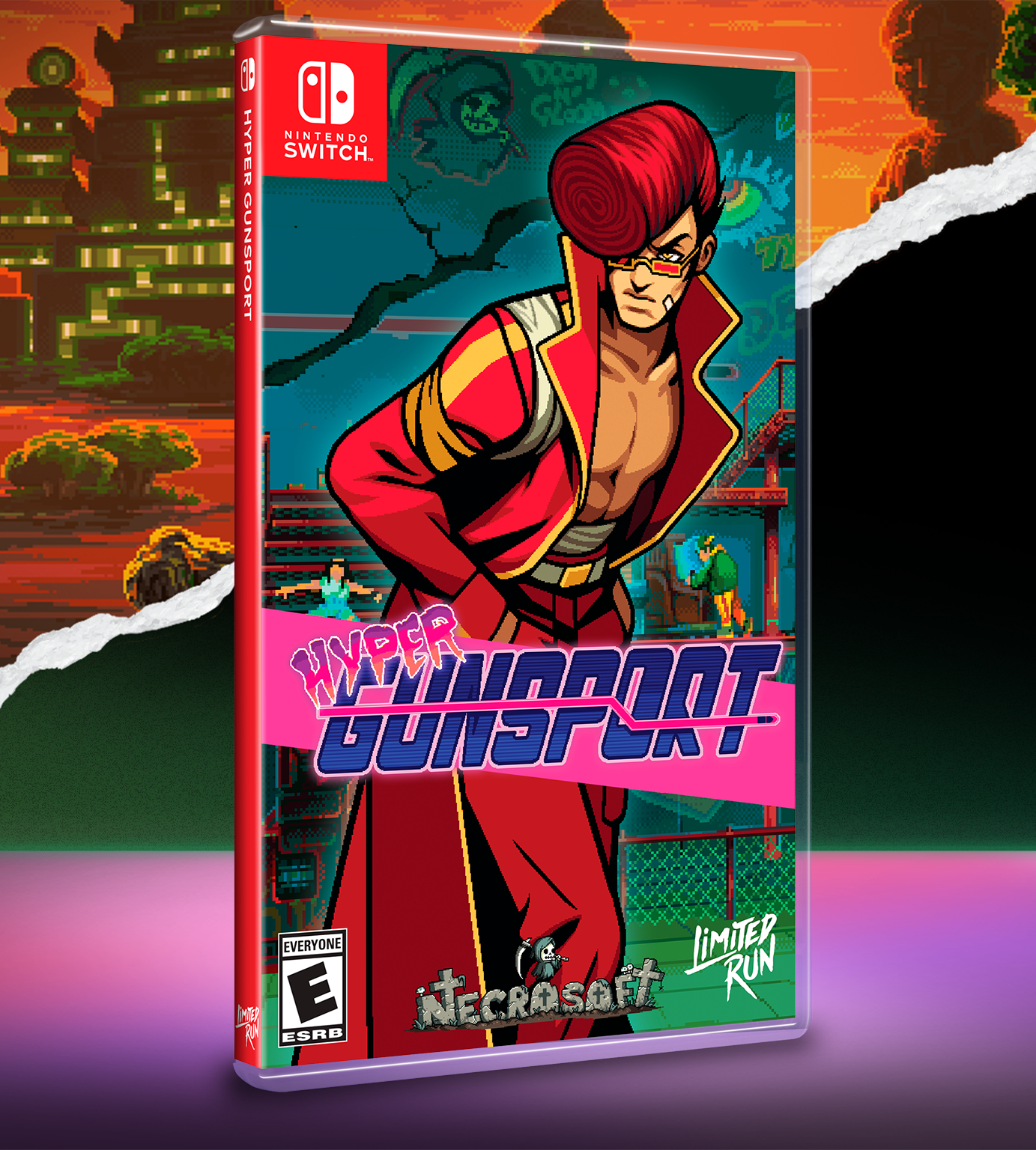 limited-run-196-hyper-gunsport-switch-spiel-modul-multiplayer image 2