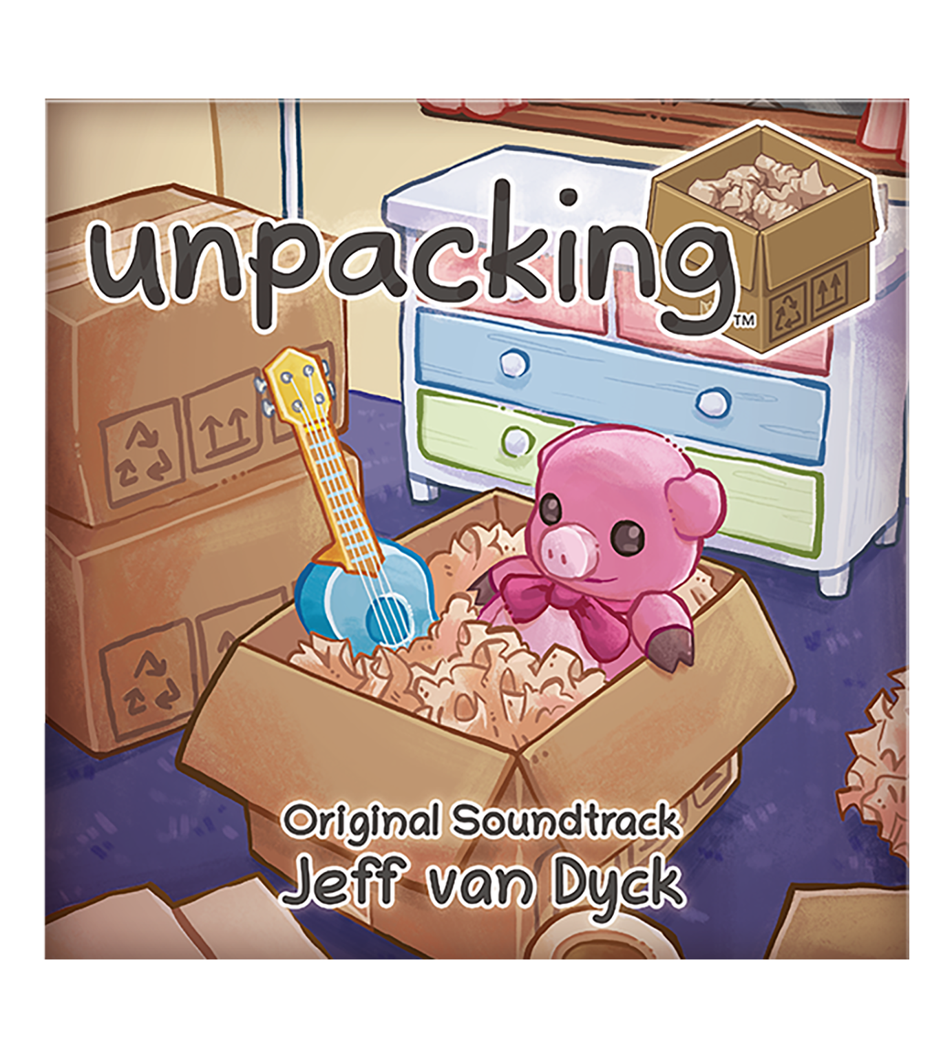 limited-run-unpacking-2lp-vinyl-soundtrack-jeff-van-dyck image 2