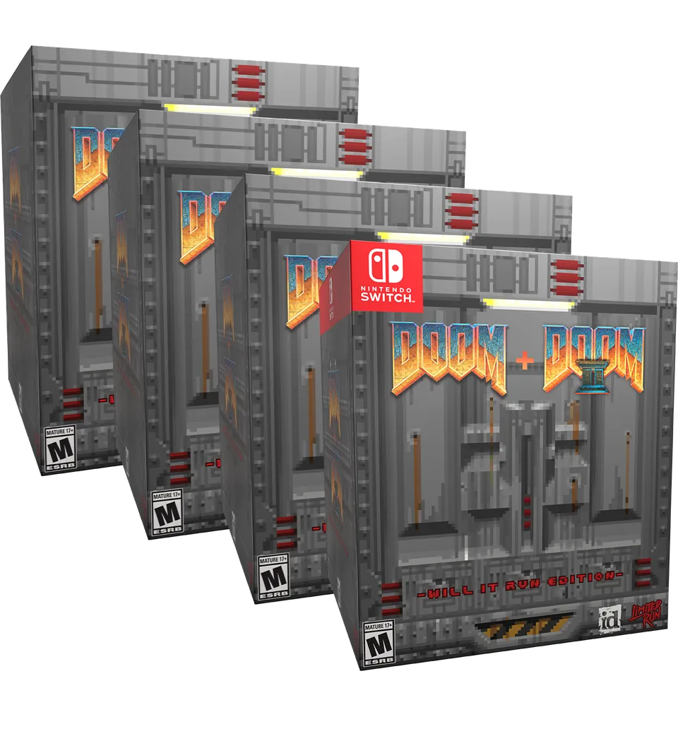 limited-run-doom-doom-ii-will-it-run-switch-spiel-sammleredition image 1