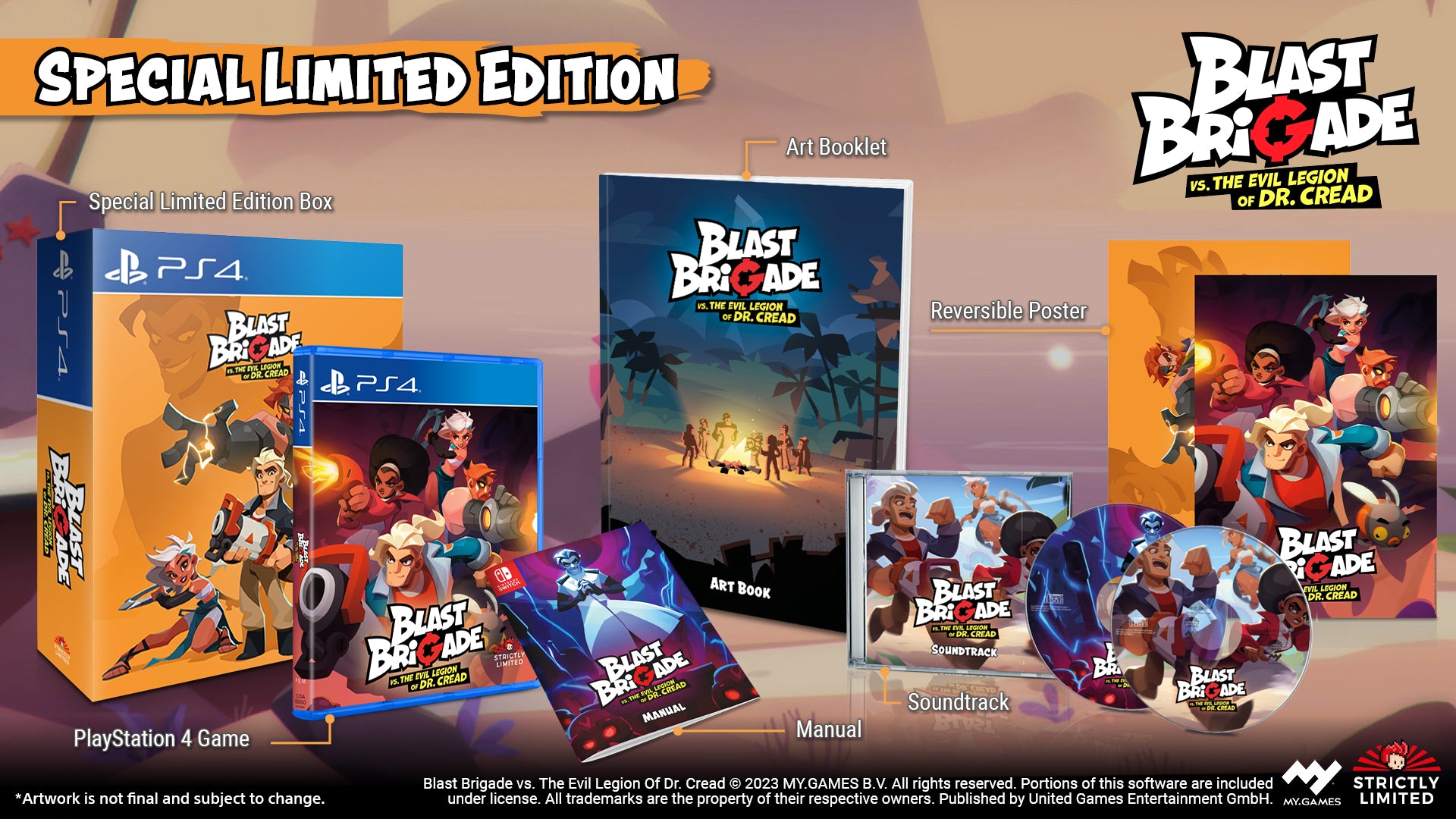 strictly-limited-games-blast-brigade-special-ps4-spiel-box-500 image 2