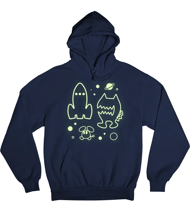 limited-run-chuchu-rocket-pullover-hoodie-gr-e-m-gaming image 1