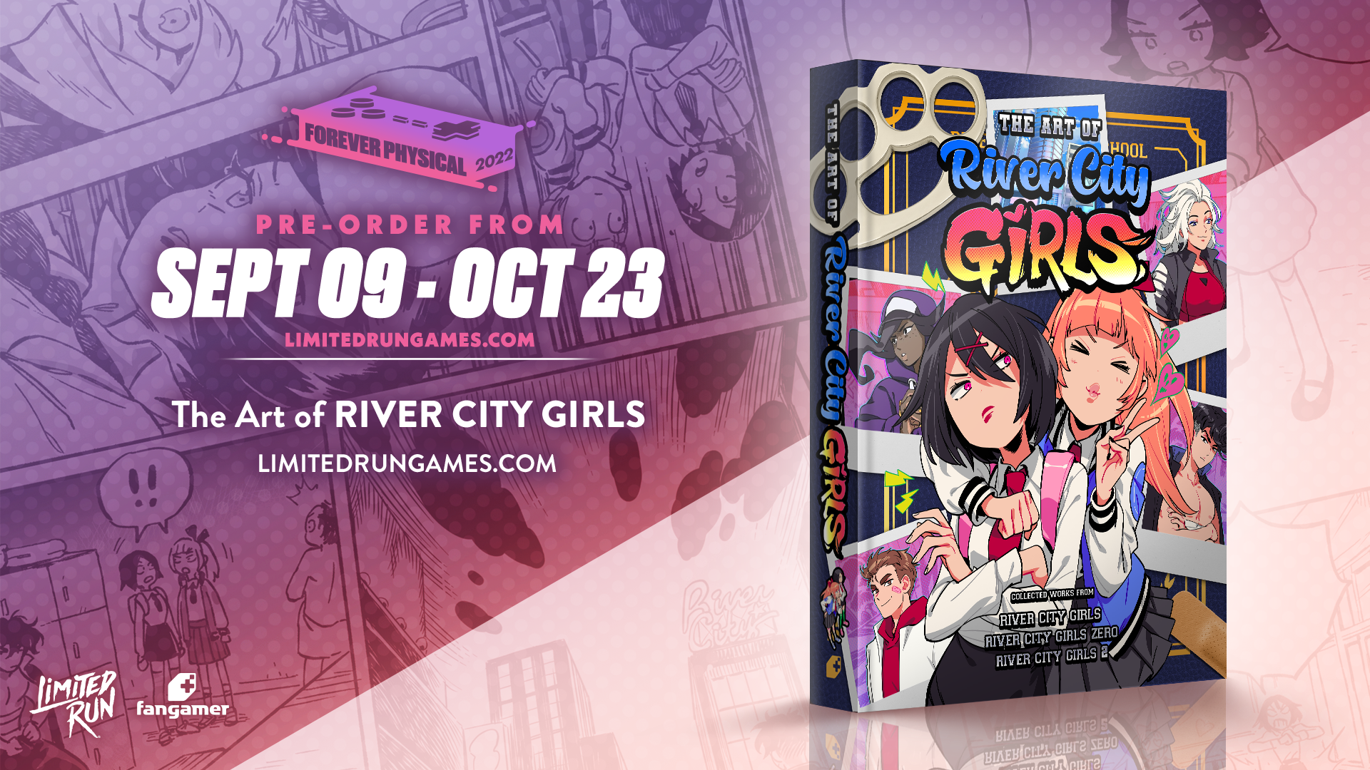 the-art-of-river-city-girls-artbook-hardcover image 3