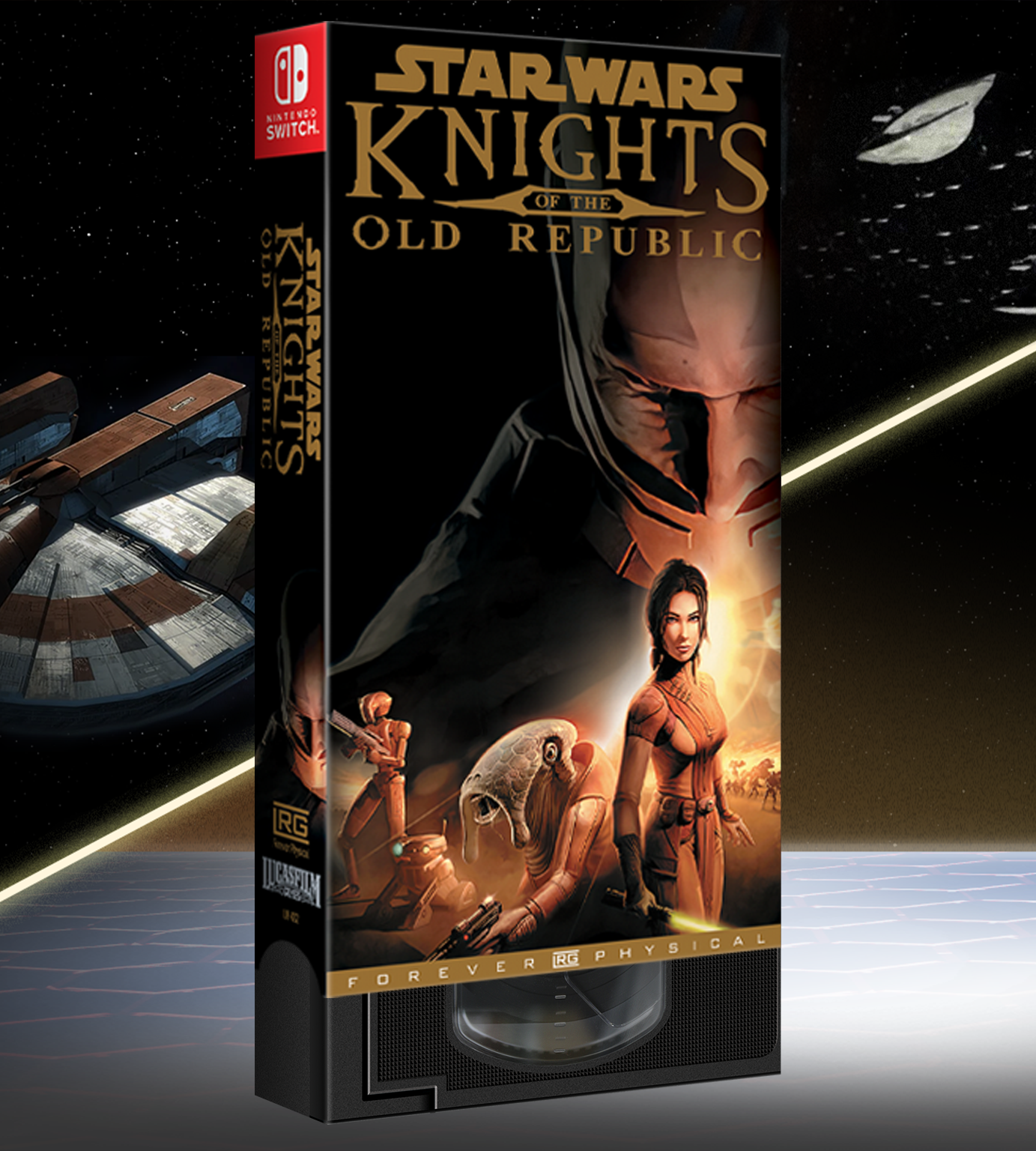 switch-limited-run-122-star-wars-kotor-switch-spiel-vhs-edition image 2