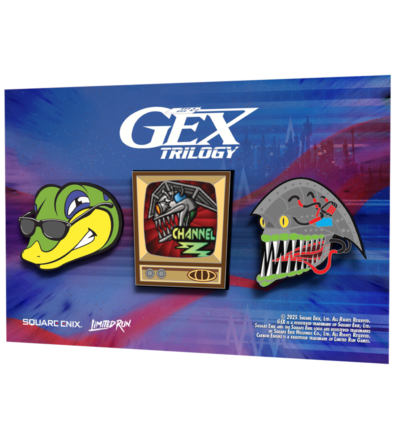 limited-run-gex-trilogy-pin-set-anstecker-3er-sammler-set image 1