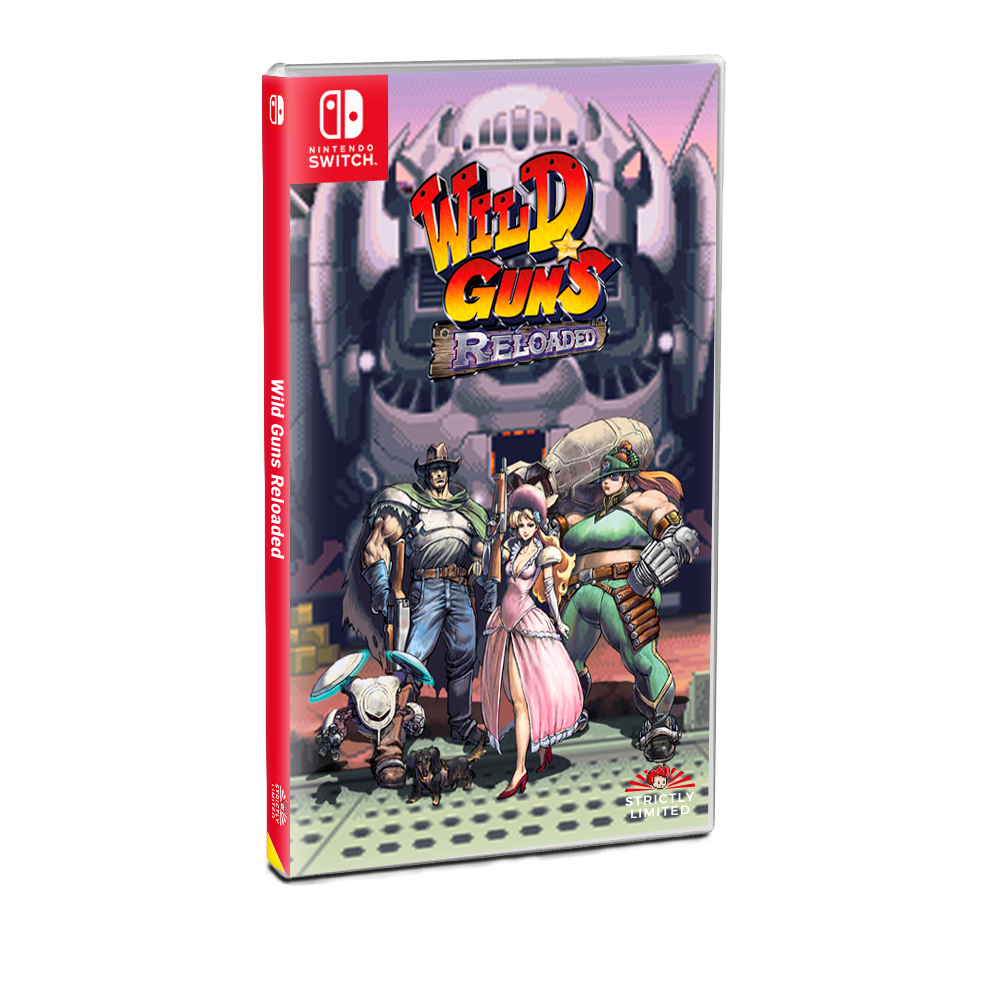 strictly-limited-games-wild-guns-reloaded-collector-s-edition-switch-coop image 3
