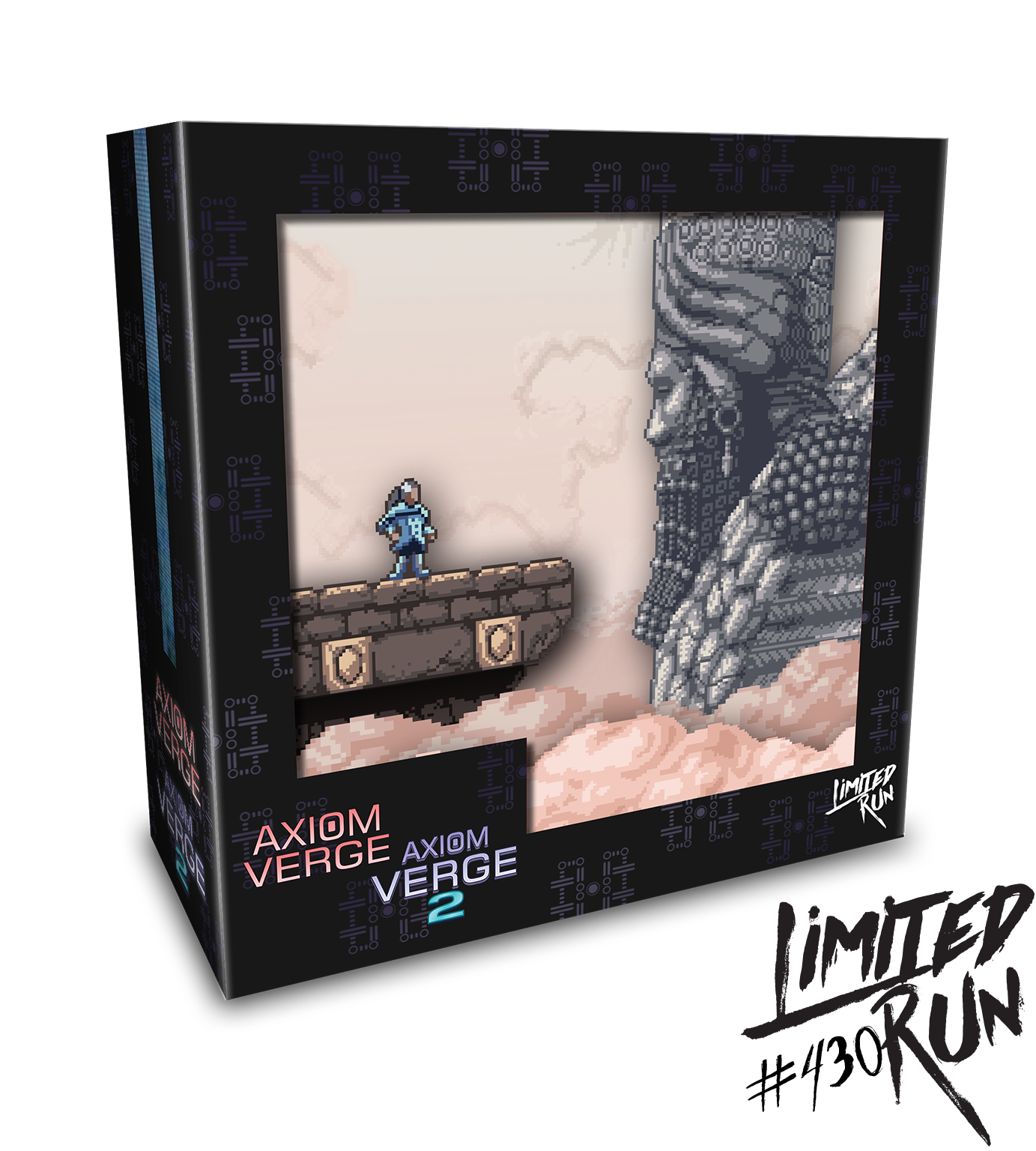 limited-run-430-axiom-verge-1-2-double-pack-ps4-collectors-edition image 1