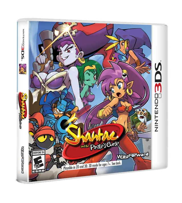 limited-run-shantae-pirate-s-curse-3ds-spiel-cartridge image 1