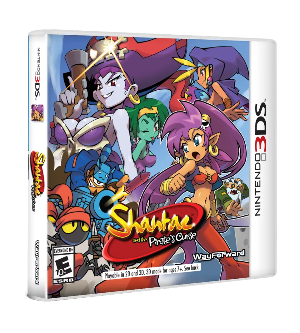 limited-run-shantae-pirate-s-curse-3ds-spiel-cartridge image 1
