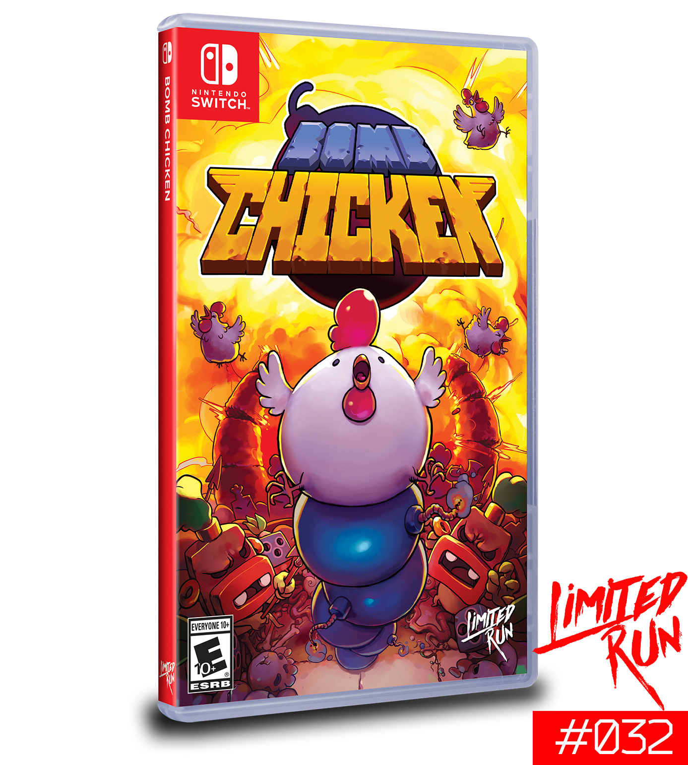 limited-run-games-bomb-chicken-32-switch-spiel-standard-edition image 1
