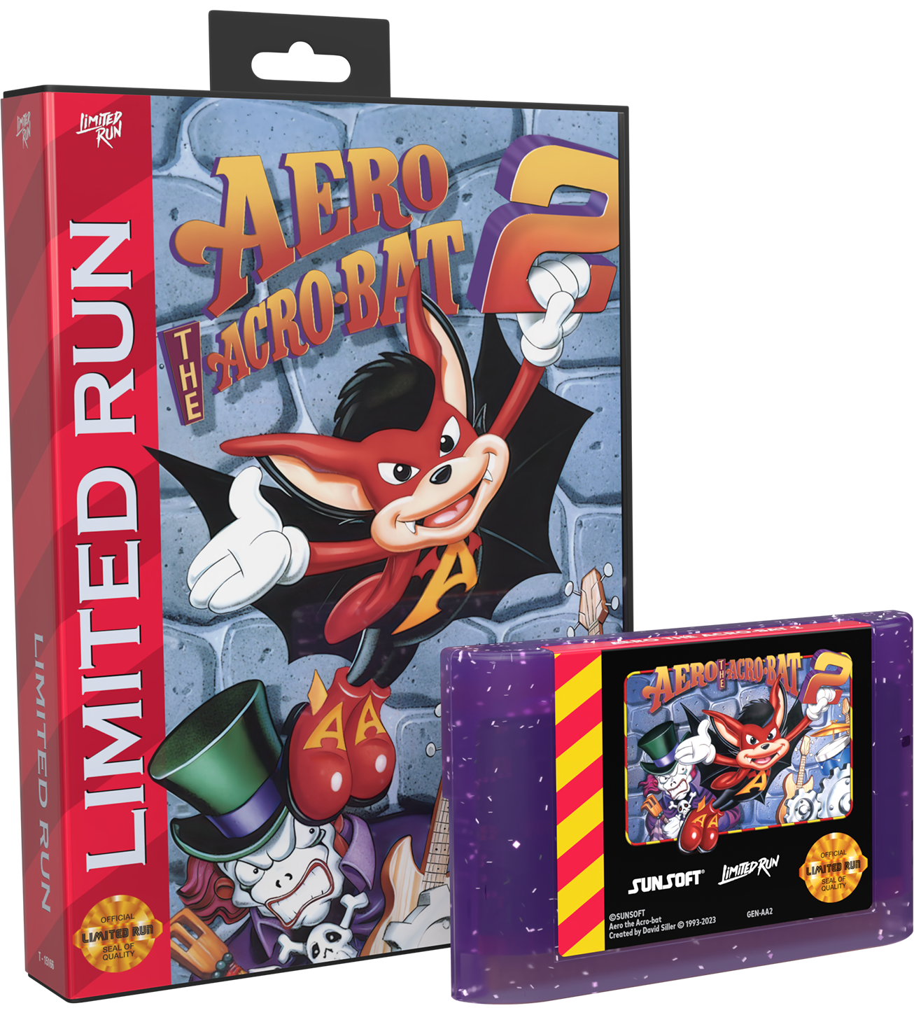 limited-run-aero-the-acro-bat-2-genesis-spiel-modul-standard image 1