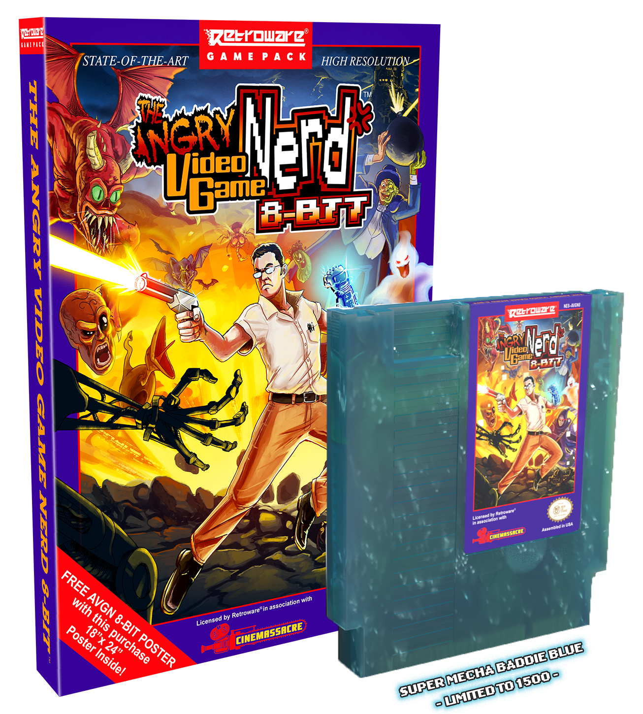 limited-run-avgn-8-bit-limited-edition-nes-modul-gold image 4
