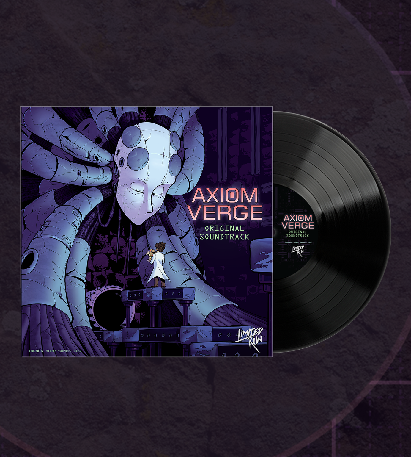 limited-run-axiom-verge-vinyl-soundtrack-lp-schwarzes-vinyl image 2