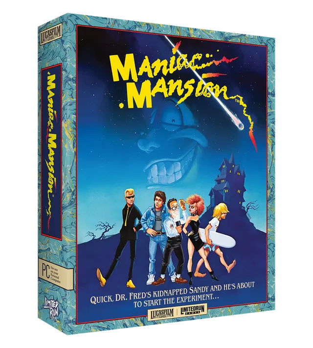 limited-run-maniac-mansion-collector-s-edition-pc-spiel-adventure image 1
