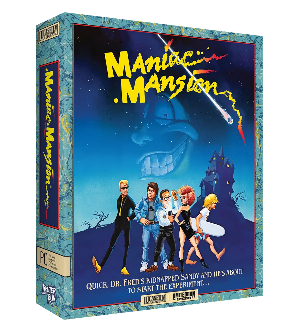 limited-run-maniac-mansion-collector-s-edition-pc-spiel-adventure image 1