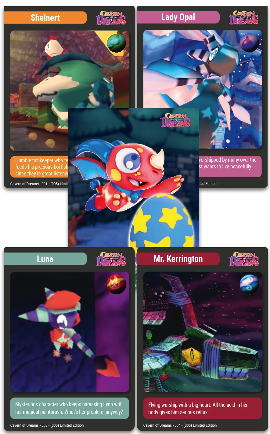 super-rare-games-tc-114-cavern-of-dreams-sammelkarten-booster-3-karten image 1